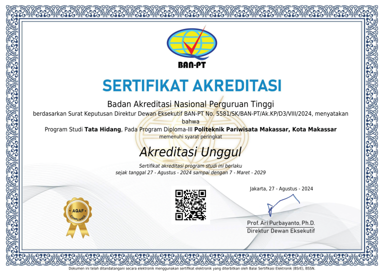 Sertifikat Akreditasi UNGGUL TAH 2024 - 2029-1